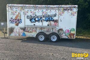 2008 Ice Cream Trailer Ice Cream Trailer Concession Window New York for Sale