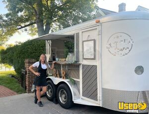 2008 Mobile Bar Trailer Beverage - Coffee Trailer Concession Window Virginia for Sale