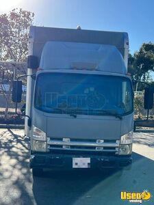 2008 Npr Catering Food Truck All-purpose Food Truck Stainless Steel Wall Covers California Diesel Engine for Sale
