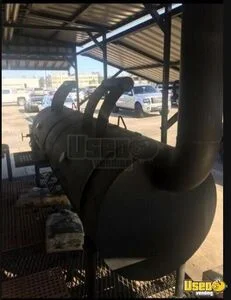 2008 Open Barbecue Trailer Open Bbq Smoker Trailer Hand-washing Sink Texas for Sale