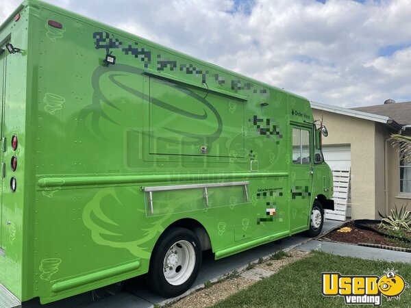 2008 P40 Step Van Kitchen Food Truck All-purpose Food Truck Florida Diesel Engine for Sale