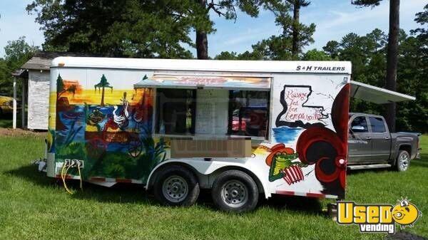 2008 S&h Kitchen Food Trailer Louisiana for Sale