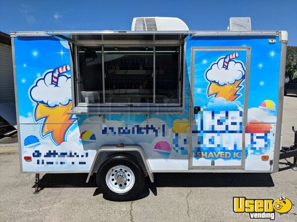 2008 Shaved Ice Concession Trailer Snowball Trailer Wisconsin for Sale