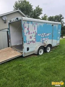 2008 Shaved Ice Trailer Concession Trailer Air Conditioning Illinois for Sale