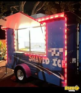 2008 Shaved Ice Trailer Snowball Trailer Air Conditioning California for Sale