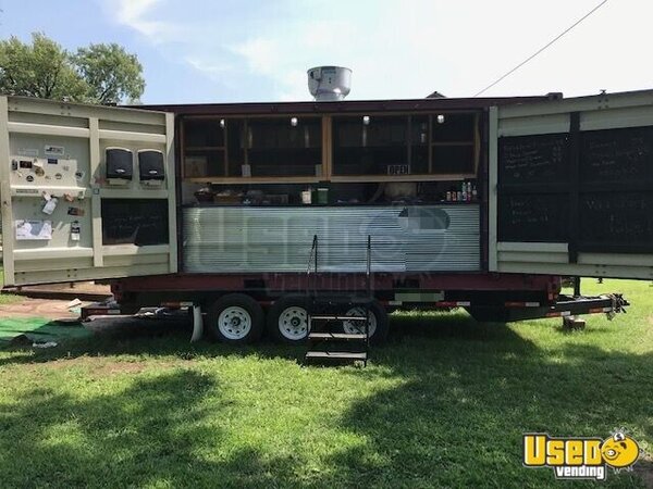 2008 Shipping Container Food Concession Trailer Kitchen Food Trailer Kansas for Sale