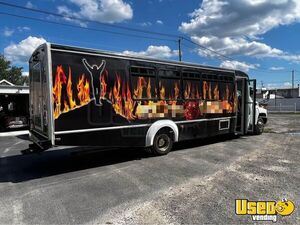 2008 Shuttle Bus Shuttle Bus Insulated Walls New York Gas Engine for Sale