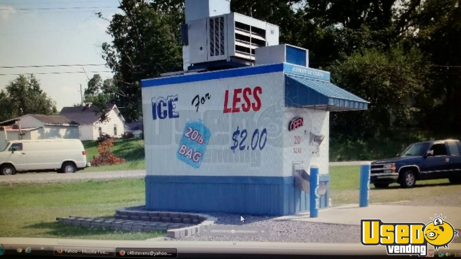 Used Bagged Ice Kiosk Bulk Ice Vending Machine For Sale In Kentucky