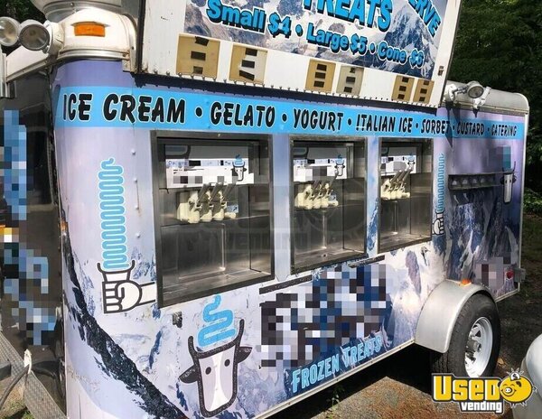 2008 Ws613shd Ice Cream And Frozen Yogurt Concession Trailer Ice Cream Trailer Connecticut for Sale