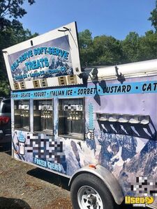 2008 Ws613shd Ice Cream And Frozen Yogurt Concession Trailer Ice Cream Trailer Generator Connecticut for Sale