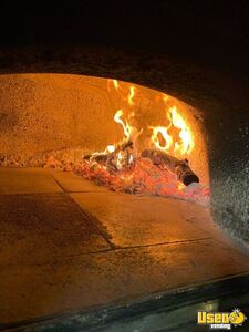 2009 1030c Wood-fired Brick Oven Pizza Trailer Pizza Trailer Insulated Walls California for Sale