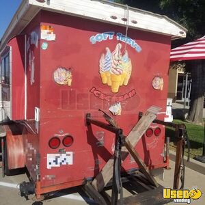 2009 6x14sddt Ice Cream Concession Trailer Ice Cream Trailer Concession Window California for Sale