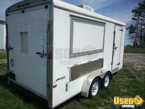 2009 716ht Concession Trailer Air Conditioning Illinois for Sale