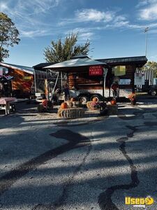 2009 Barbecue Food Trailer Barbecue Food Trailer Awning Oklahoma for Sale
