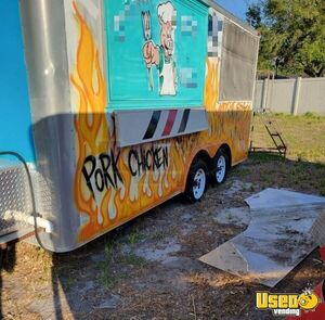 2009 Barbecue Food Trailer Barbecue Food Trailer Exhaust Fan Florida for Sale