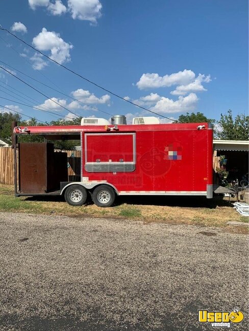 2009 Barbecue Kitchen Concession Trailer Barbecue Food Trailer Texas for Sale