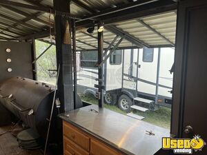 2009 Barbecue Trailer Barbecue Food Trailer Double Sink Texas for Sale
