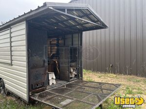 2009 Barbecue Trailer Barbecue Food Trailer Exterior Customer Counter Texas for Sale