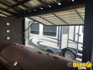 2009 Barbecue Trailer Barbecue Food Trailer Fresh Water Tank Texas for Sale