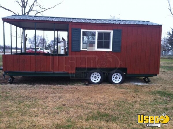 2009 Branson Trailer Manufacturing Barbecue Food Trailer Gray Water Tank Missouri for Sale