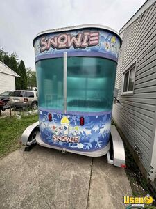2009 Building 10’ Snowball Trailer Concession Window Illinois for Sale