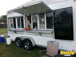2009 C&w 16 Foot Kitchen Food Trailer Florida for Sale