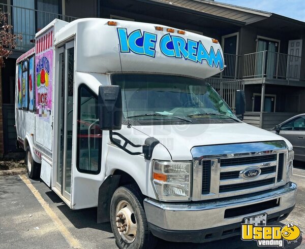 2009 E-350 Ice Cream Truck Ice Cream Truck Texas Gas Engine for Sale