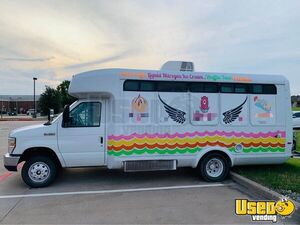 2009 E-450 All Purpose Food Truck Ice Cream Truck Concession Window Texas Gas Engine for Sale