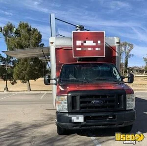2009 E350 Pizza Food Truck Awning Texas for Sale