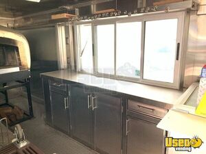 2009 E350 Pizza Food Truck Diamond Plated Aluminum Flooring Texas for Sale