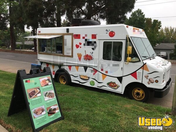 2009 E350 Step Van Kitchen Food Truck All-purpose Food Truck California Gas Engine for Sale