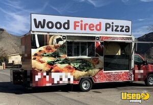 2009 E350 Wood-fired Truck Pizza Food Truck Concession Window Texas for Sale
