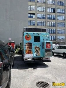 2009 E450 Super Duty Van All-purpose Food Truck Stainless Steel Wall Covers New York Gas Engine for Sale