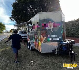 2009 Ice Cream Concession Trailer Ice Cream Trailer Exterior Customer Counter Florida for Sale