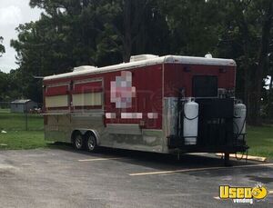 2009 Kitchen And Beverage Concession Trailer Kitchen Food Trailer Florida for Sale