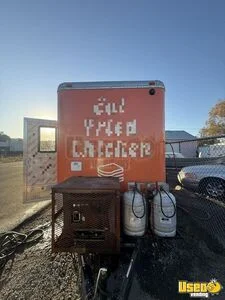 2009 Kitchen Food Trailer Diamond Plated Aluminum Flooring California for Sale