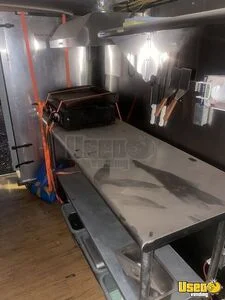 2009 Kitchen Trailer Kitchen Food Trailer Stainless Steel Wall Covers Kansas for Sale