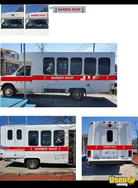 2009 Mobile Barber Shop Truck Mobile Hair & Nail Salon Truck North Carolina Gas Engine for Sale