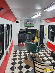 2009 Mobile Barber Shop Truck Mobile Hair Salon Truck Shore Power Cord North Carolina Gas Engine for Sale