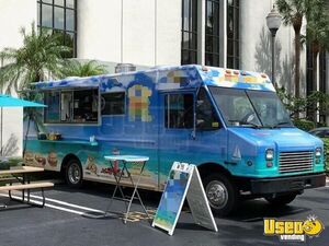 2009 Mt45 Step Van Kitchen Food Truck All-purpose Food Truck Florida Diesel Engine for Sale