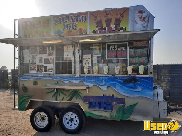 2009 Shaved Ice Concession Trailer Snowball Trailer California for Sale