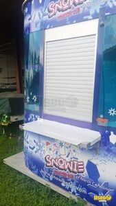2009 Shaved Ice Concession Trailer Snowball Trailer Diamond Plated Aluminum Flooring North Carolina for Sale