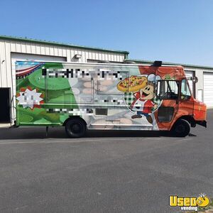 2009 Step Van Pizza Food Truck Pizza Food Truck Stainless Steel Wall Covers Colorado Diesel Engine for Sale