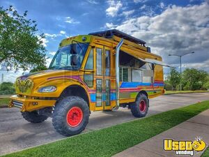 2010 26' School Bus Kitchen Food Truck All-purpose Food Truck Texas Diesel Engine for Sale