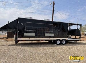 2010 Barbecue Concession Trailer Barbecue Food Trailer Air Conditioning Arizona for Sale