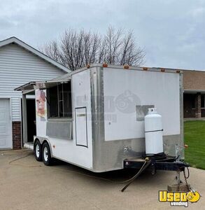 2010 Barbecue Concession Trailer Barbecue Food Trailer Air Conditioning Iowa for Sale