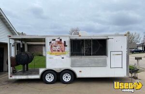 2010 Barbecue Concession Trailer Barbecue Food Trailer Iowa for Sale