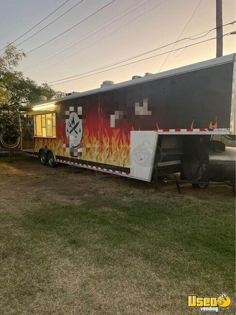 2010 Barbecue Concession Trailer Barbecue Food Trailer Oklahoma for Sale