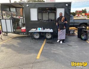 2010 Barbecue Food Trailer Interior Lighting Georgia for Sale
