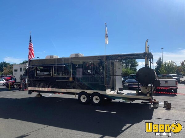 2010 Barbecue Food Trailer Oregon Diesel Engine for Sale